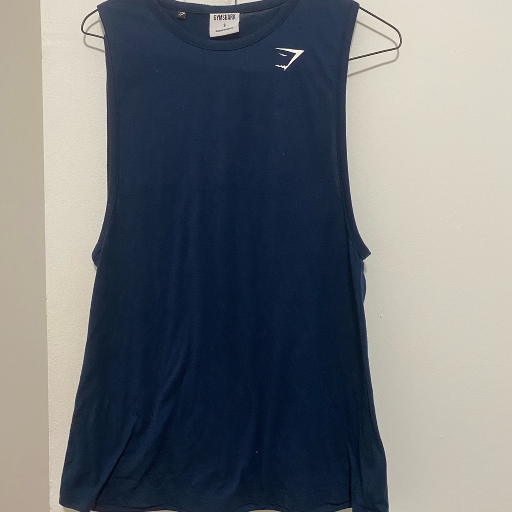 Gymshark Navy Blue Tank Top
